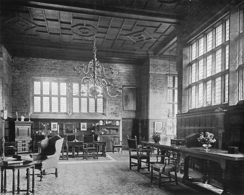 Der Bankettsaal - Das Ostende von Charles Latham