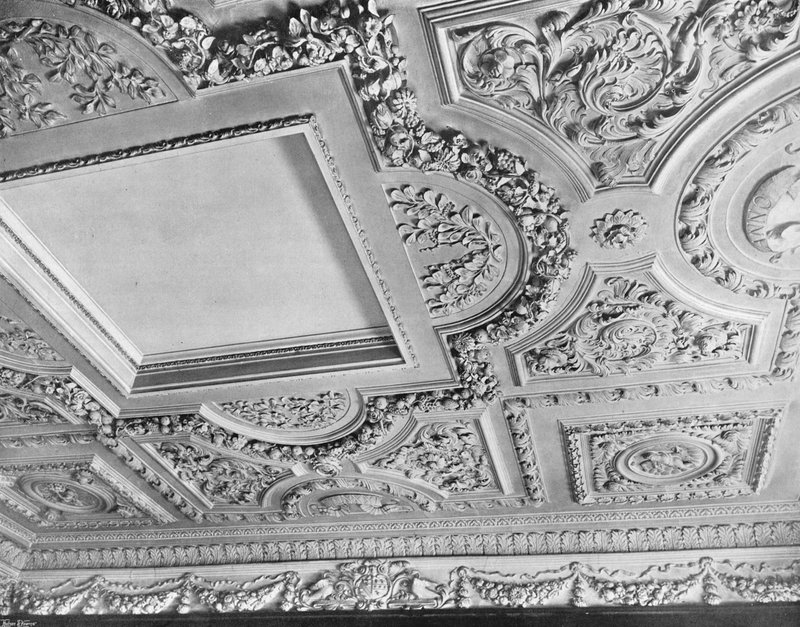 Die Decke des Esszimmers von Charles Latham