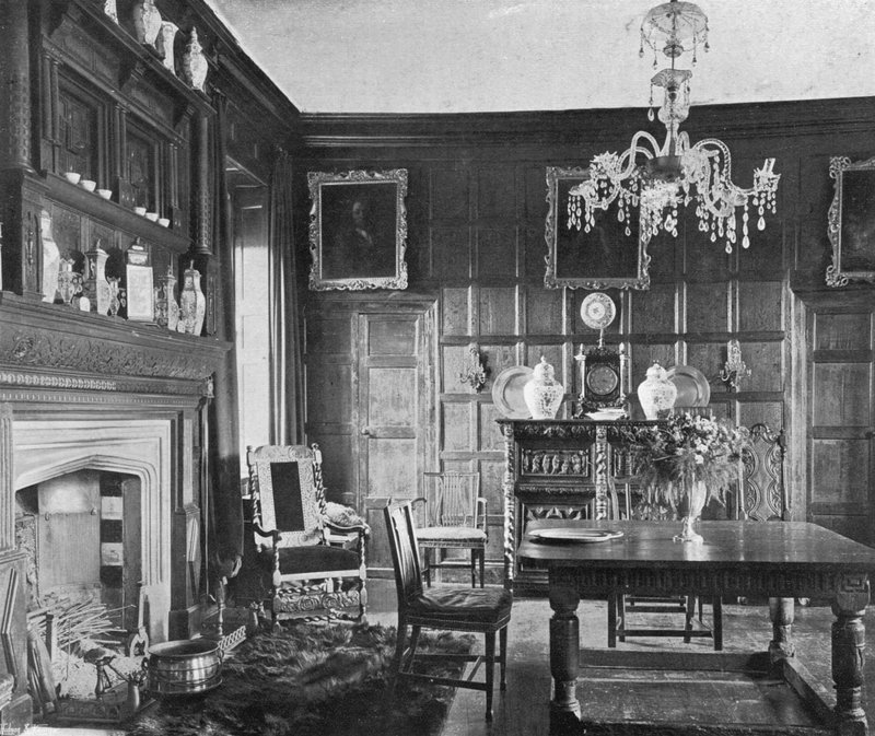 Das Esszimmer von Charles Latham