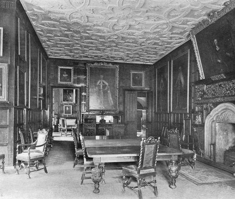 Das Esszimmer von Charles Latham