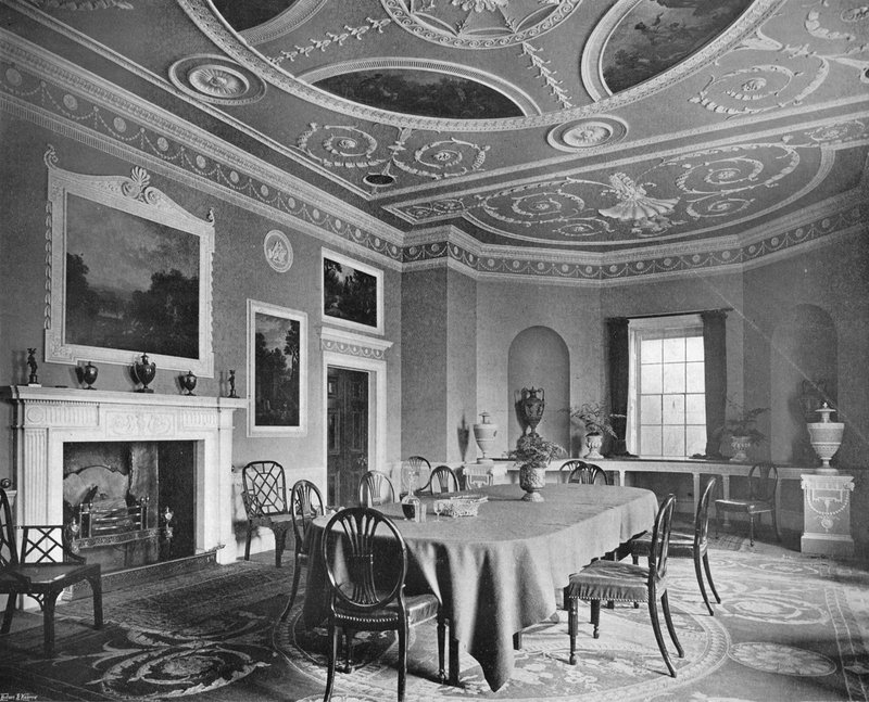 Das Esszimmer von Charles Latham