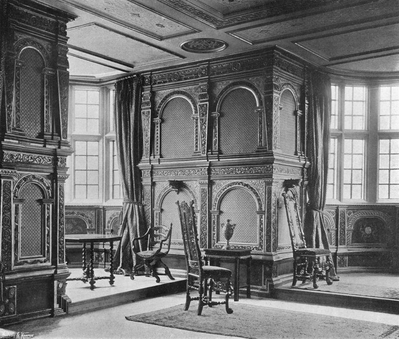 Das Wohnzimmer von Charles Latham