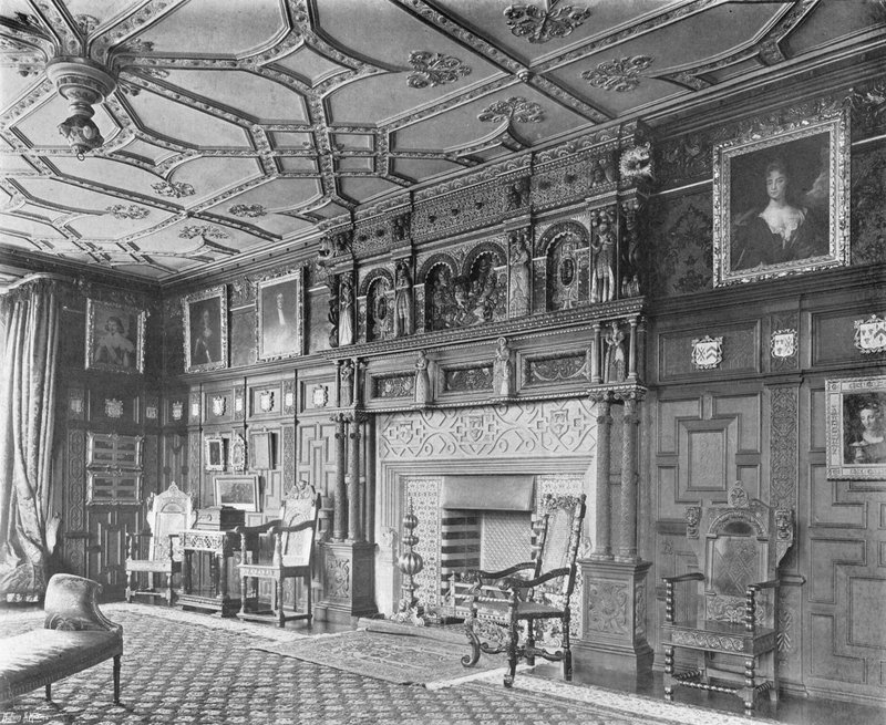 Das Wohnzimmer von Charles Latham