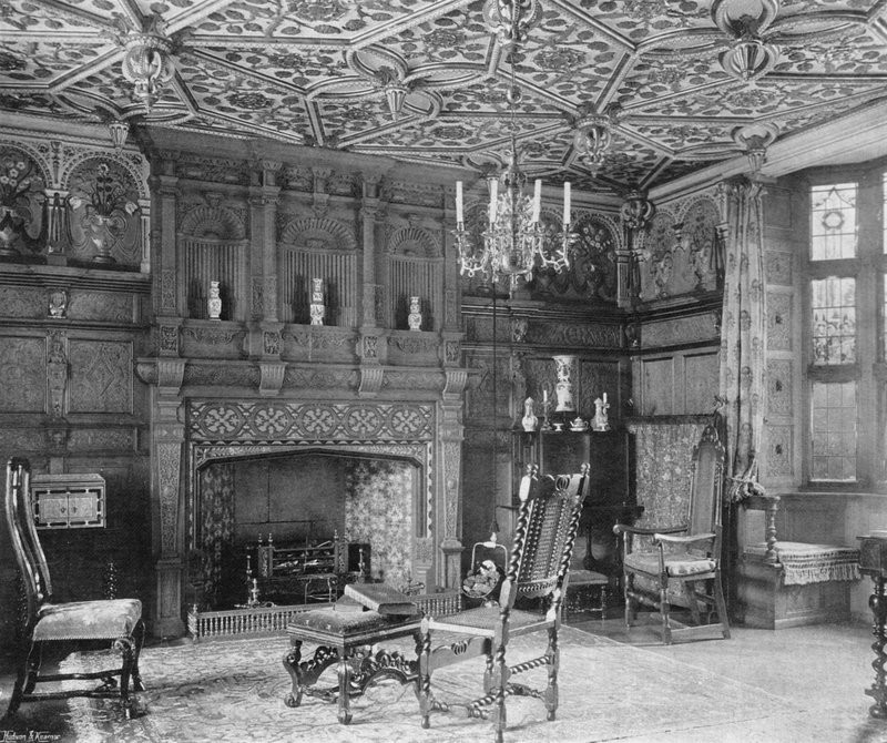 Das Wohnzimmer von Charles Latham