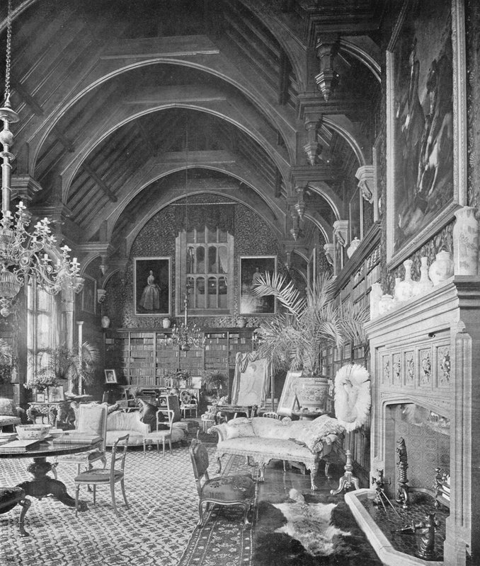 Die Bibliothek von Charles Latham