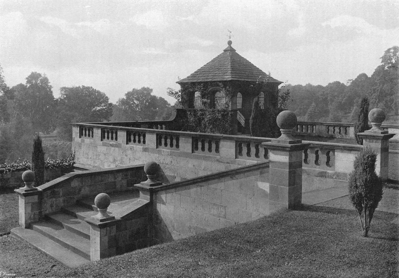 Das Südwest-Gartenhaus in Batsford von Charles Latham