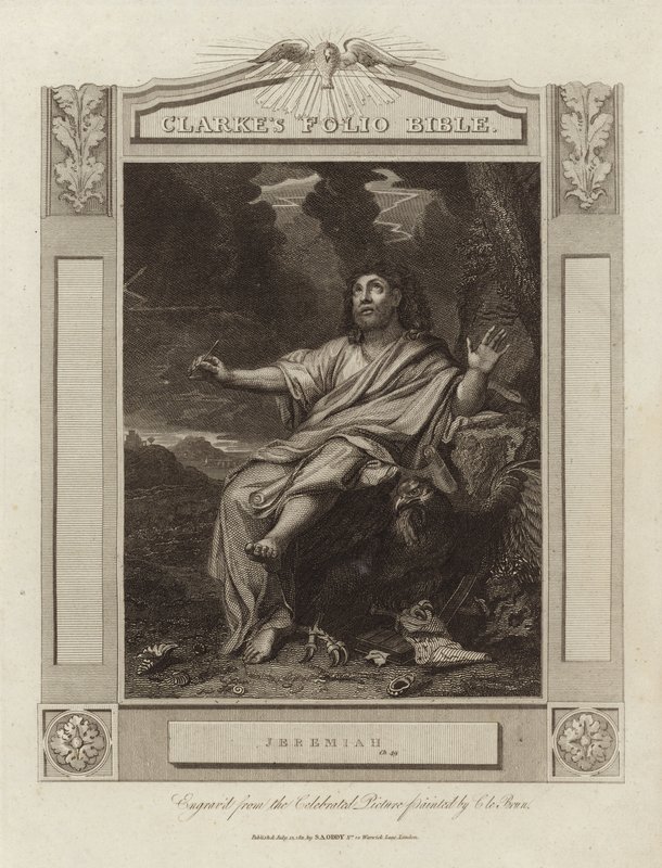 Jeremia von Charles Le Brun