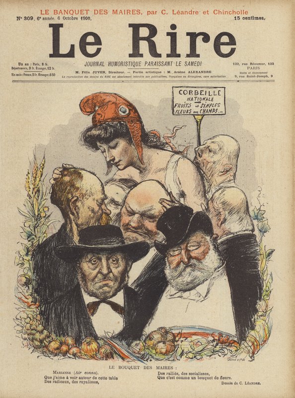 Illustration für Le Rire von Charles Leandre