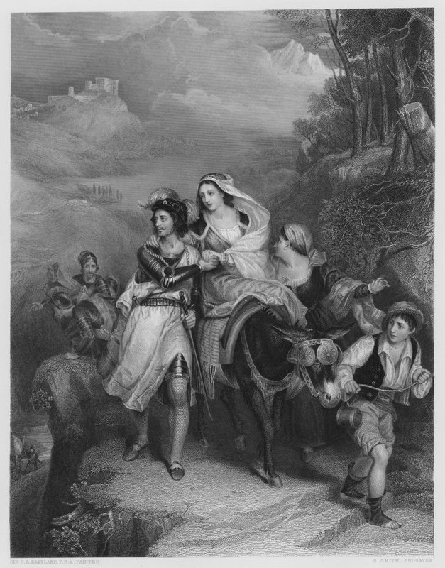 Die Familie Carrara von Charles Lock (after) Eastlake