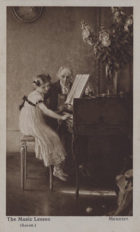 Die Musikstunde von Charles Meunier