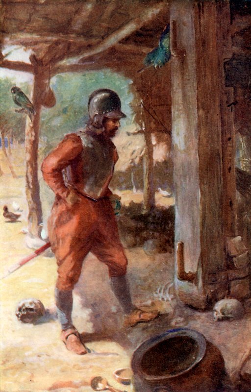 Der Kapitän von Kolumbus im Karibendorf von Charles Mills Sheldon