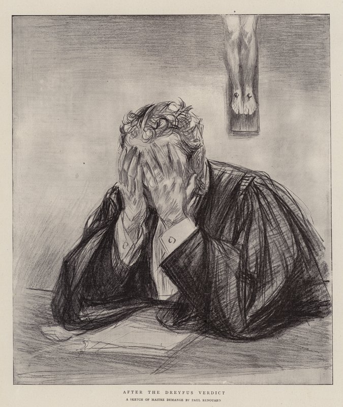 Nach dem Dreyfus-Urteil von Charles Paul Renouard