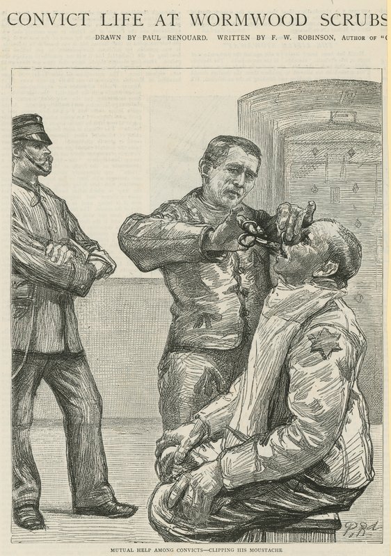 Sträflingsleben in Wormwood Scrubs von Charles Paul Renouard