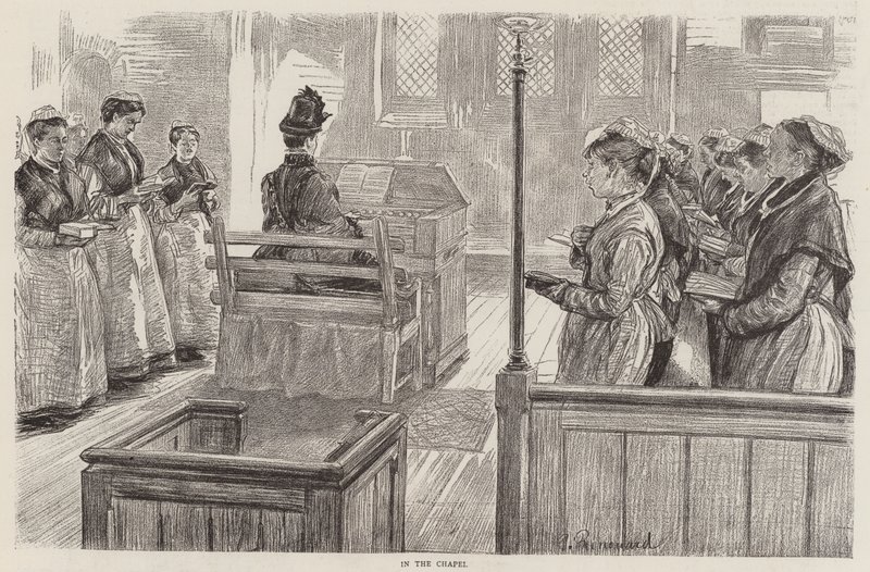 Leben weiblicher Sträflinge in Woking von Charles Paul Renouard