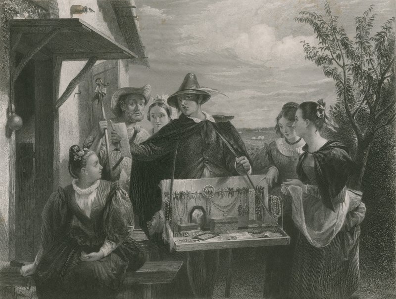 Autolycus, Das Wintermärchen von Charles Robert Leslie