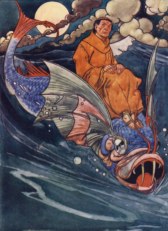 Nachts überquerte St. David das Meer von Charles Robinson