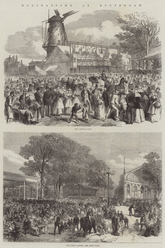 Ferienzeit in Rotterdam von Sir John Charles Robinson