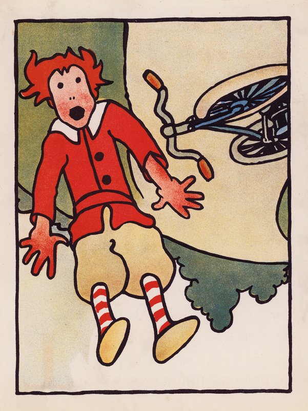 Unsinn: Fahrradunfall von Charles Robinson