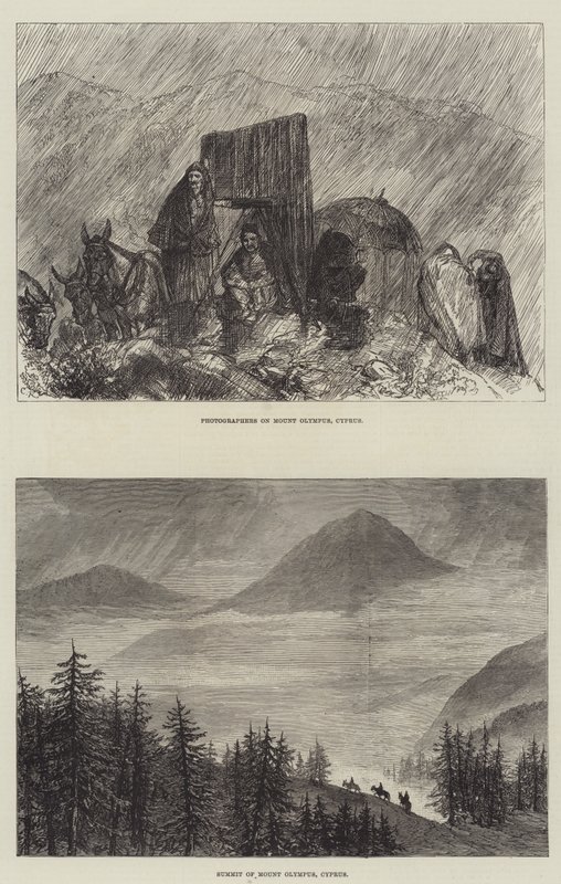 Skizzen von Zypern von Sir John Charles Robinson