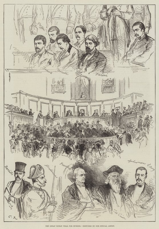 Der große römische Mordprozess von Sir John Charles Robinson