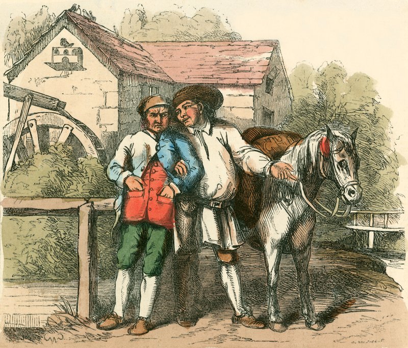 Cheery lobt das Pony von Charles West Cope