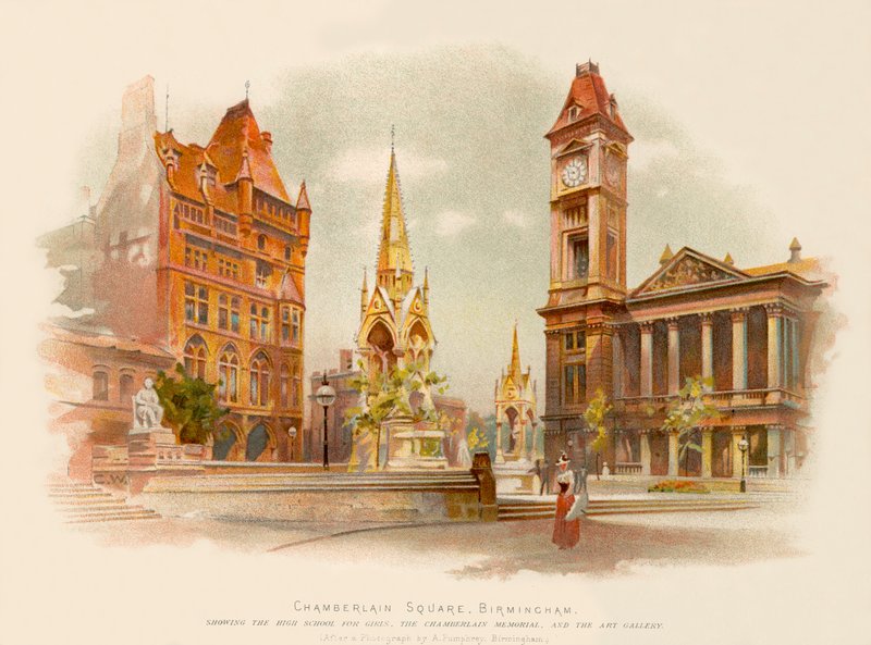 Chamberlain Square, Birmingham von Charles Wilkinson