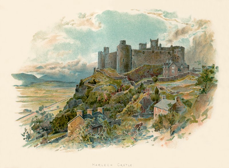 Harlech Castle von Charles Wilkinson
