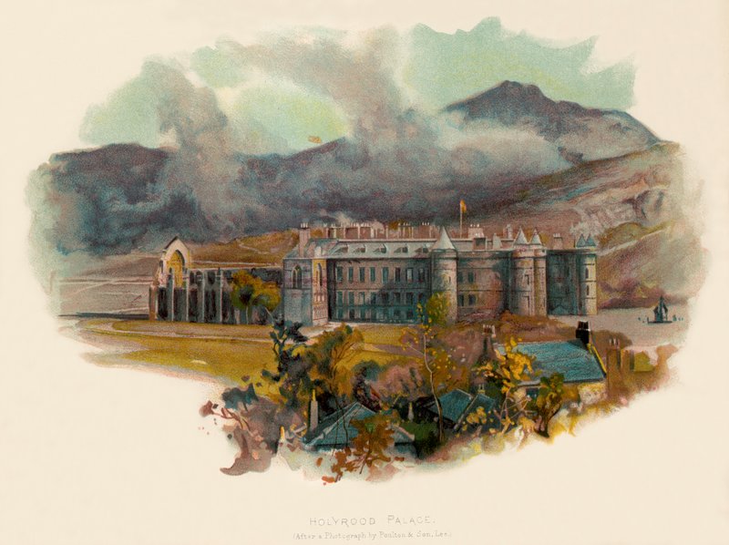 Holyrood Palace von Charles Wilkinson