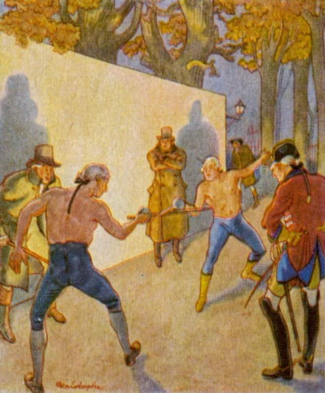 Duell von Christophe (1856 1945)