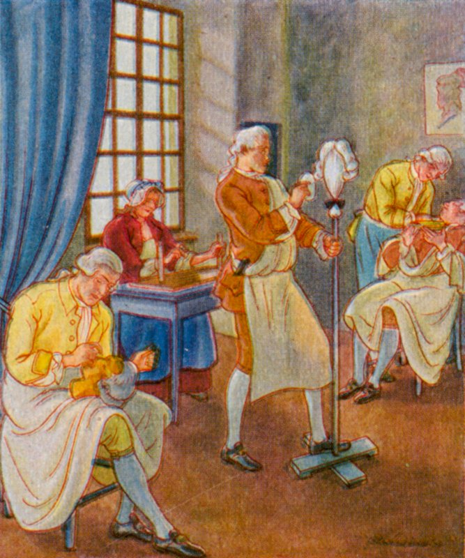 Perückenmacher von Christophe (1856 1945)
