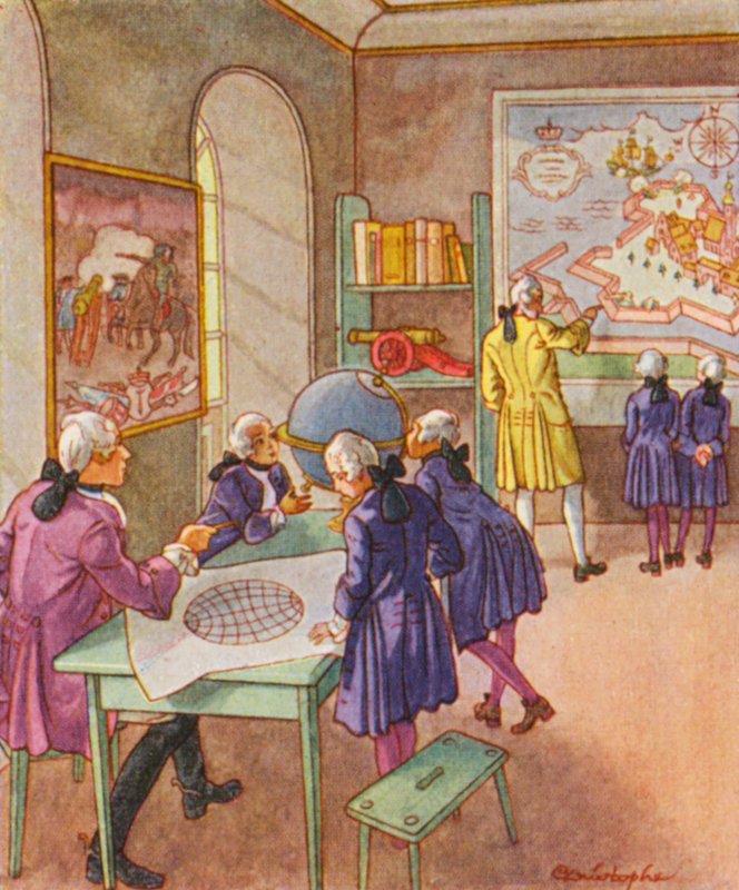 Kriegsschule von Christophe (1856 1945)