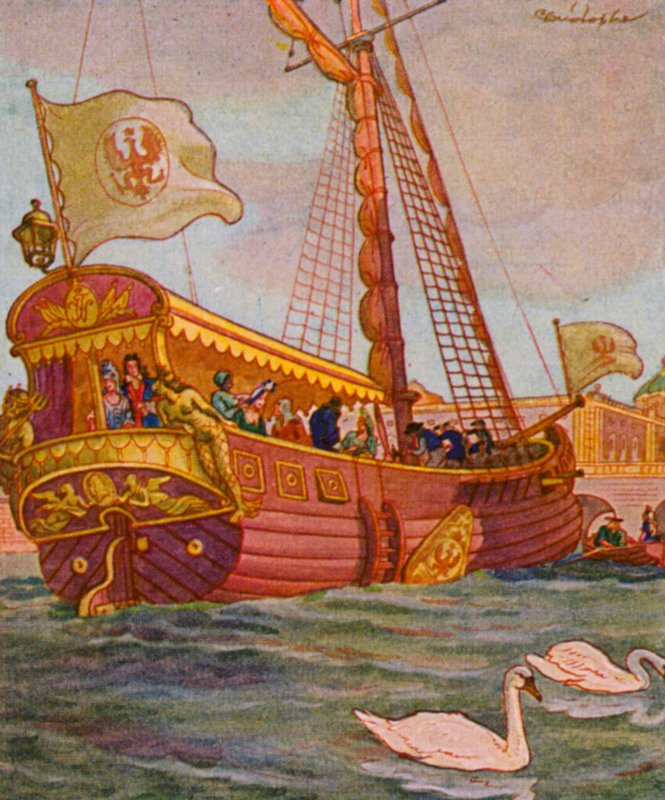 Lustyacht von Christophe (1856 1945)