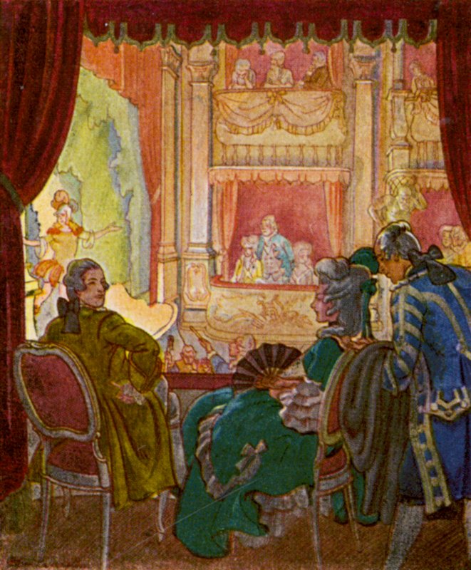 Theaterloge von Christophe (1856 1945)
