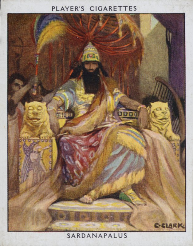 Sardanapalus von Christopher (after) Clark