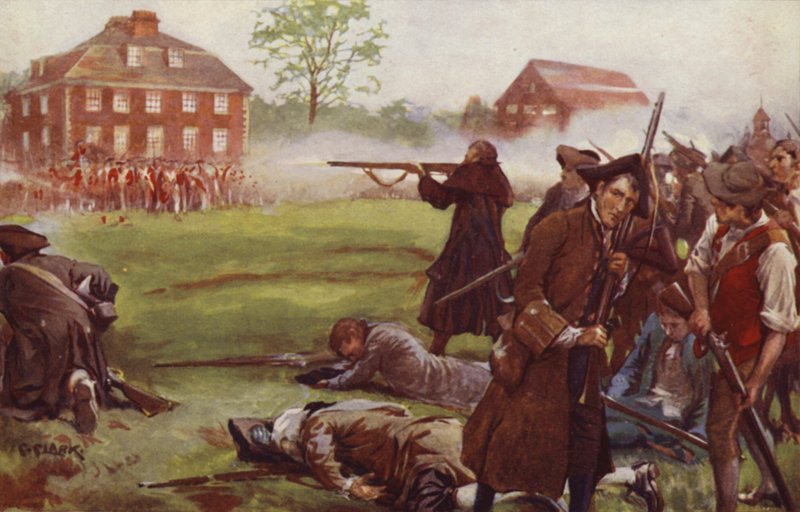 Der Kampf bei Lexington von Christopher Clark