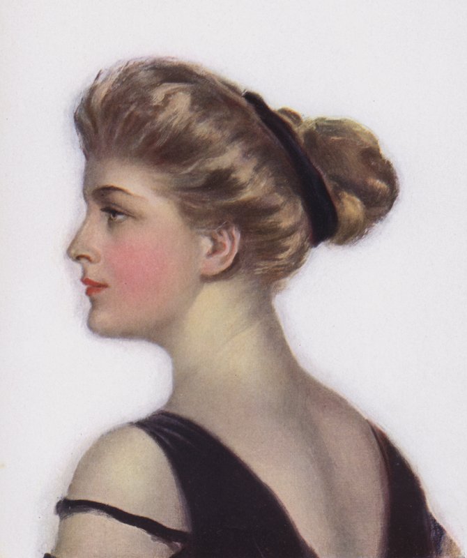 Der Schwung ihres Rückens von Clarence F. Underwood