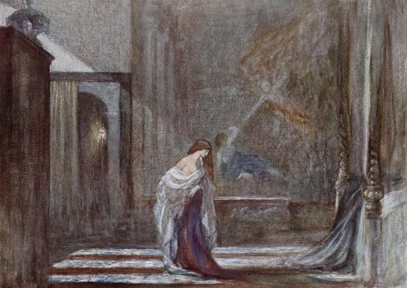 John Keats, Der Vorabend von St. Agnes von Claude Shepperson
