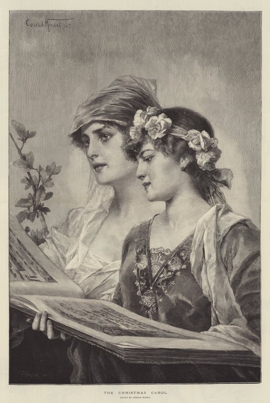 Das Weihnachtslied von Conrad Kiesel