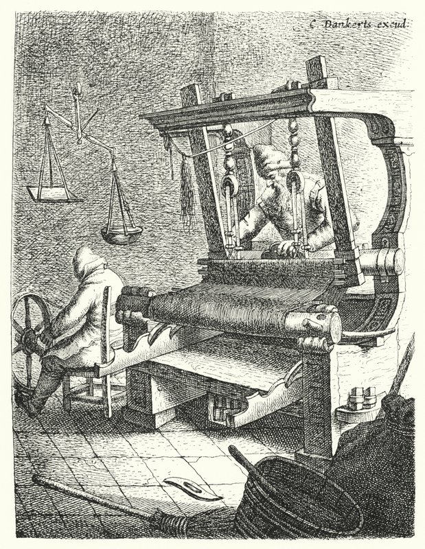 Der Weber von Cornelis I Danckerts