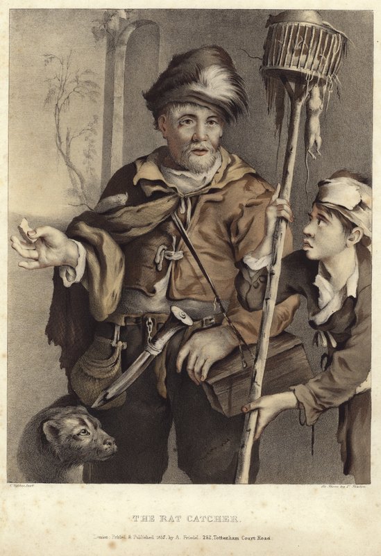 Der Rattenfänger von Cornelis Visscher