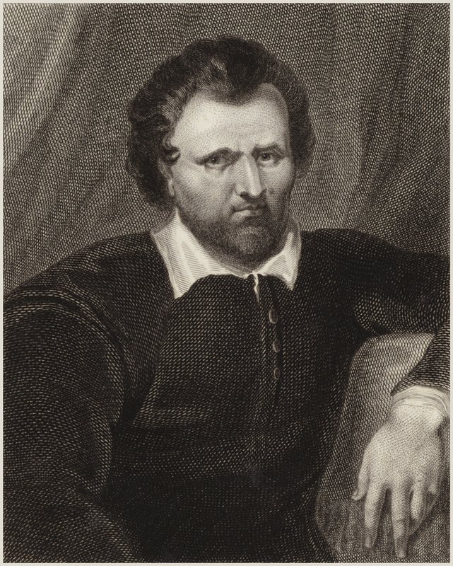 Ben Jonson von Cornelius Janssen van Ceulen