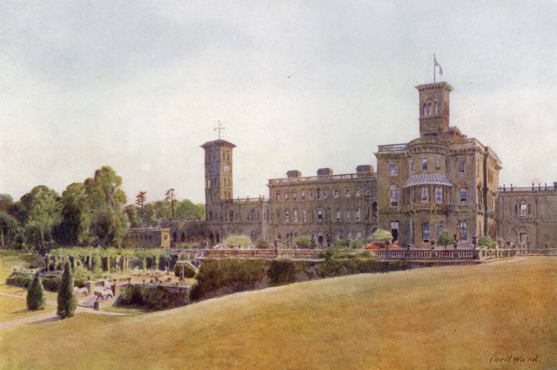 Osborne House und Terrassen von Cyril Ward