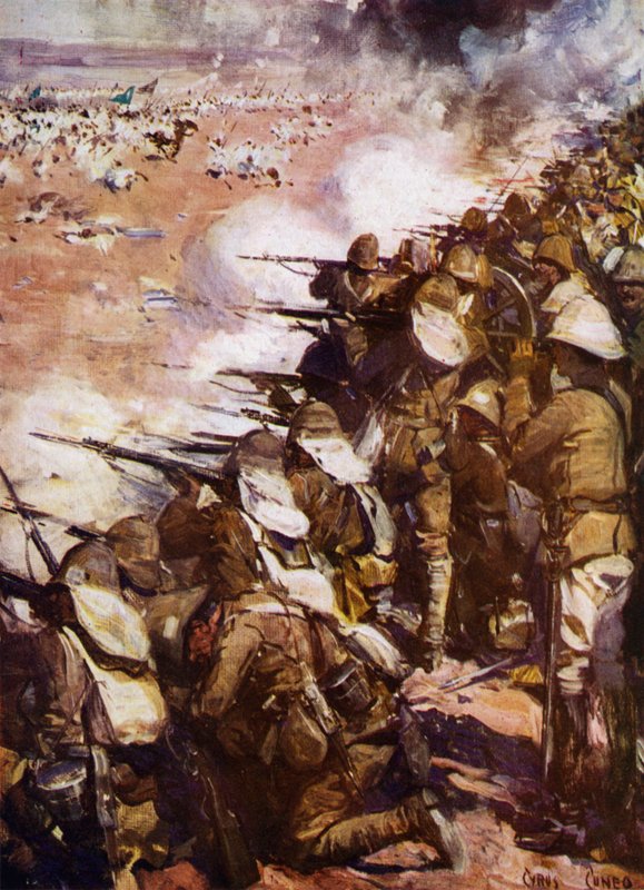 Die Schlacht von Omdurman von Cyrus Cuneo