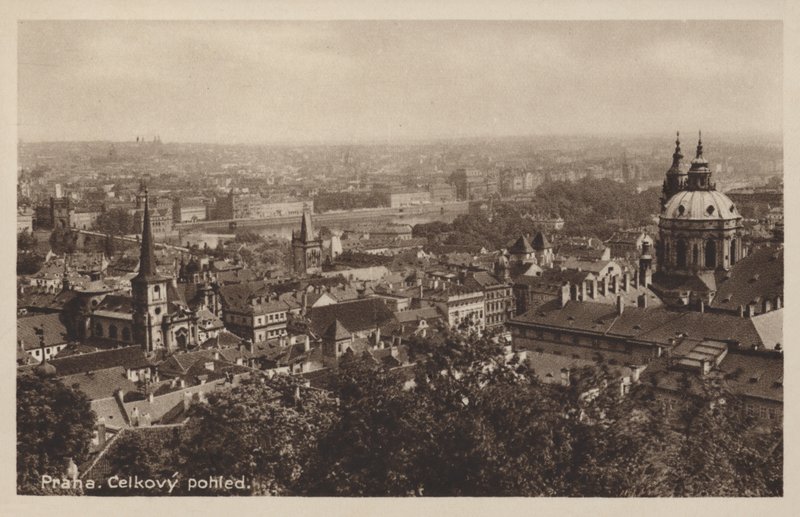 Allgemeine Ansicht von Prag von Czech Photographer