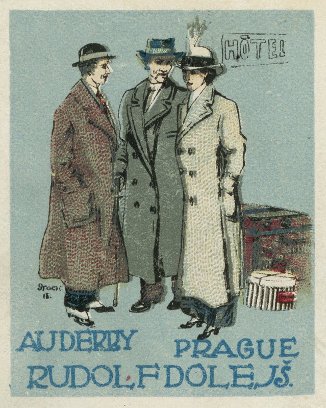 Au Derby Rudolf Dole Mode, Prag von Czech School