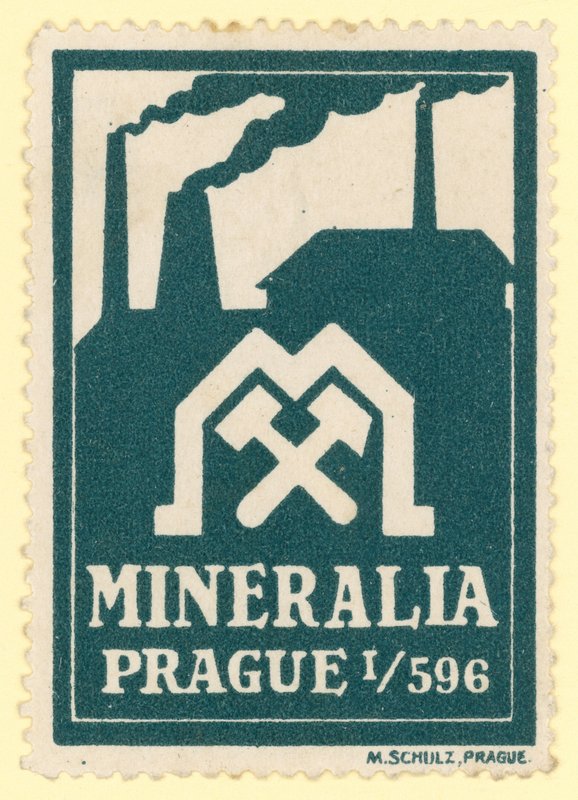 Mineralien Prag von Czech School