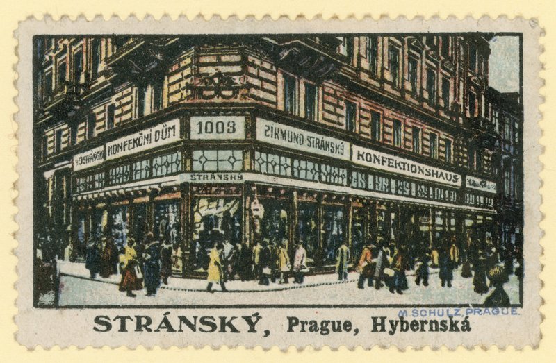 Stransky Konditorei, Hybernska Straße, Prag von Czech School