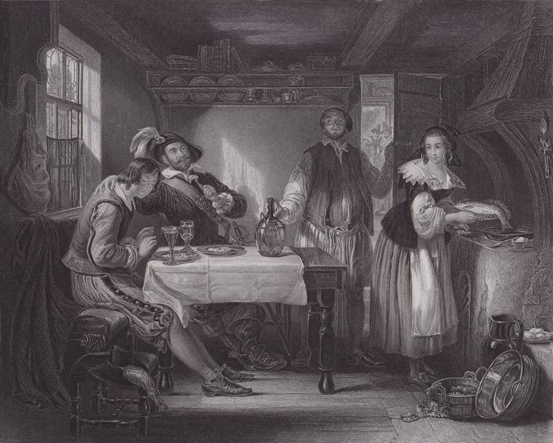 Gil Blas in Pennaflor von Daniel (after) Maclise