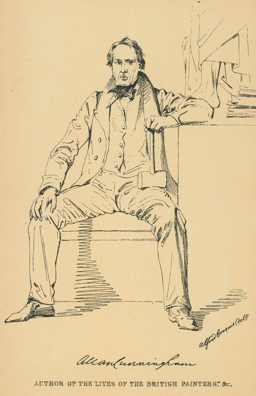 Allan Cunningham von Daniel Maclise