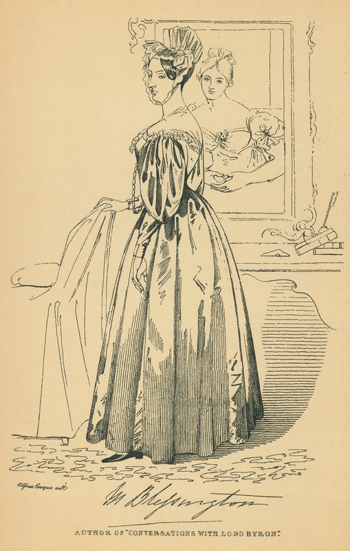 Gräfin von Blessington von Daniel Maclise